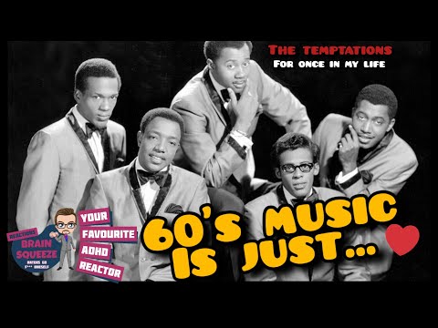 THE TEMPTATIONS - FOR ONCE IN MY LIFE *LIVE 1968* (ADHD Reaction) | 60'S SOUL MUSIC IS BACK!