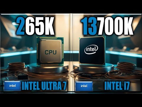 265K vs 13700K Gaming Benchmarks / Applications Tests