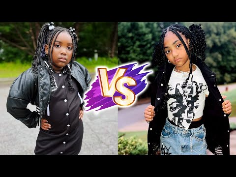 Kurly Kutie VS Khalani Simon Natural Transformation 🌟 2024 | From 0 To Now