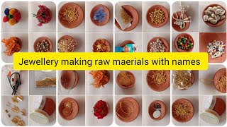 Jewellery making materials with names | Basic jewellery making material name | Chaitali Radadia