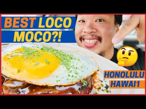 Must Try Famous Hawaiian Loco Moco's in Honolulu Hawaii