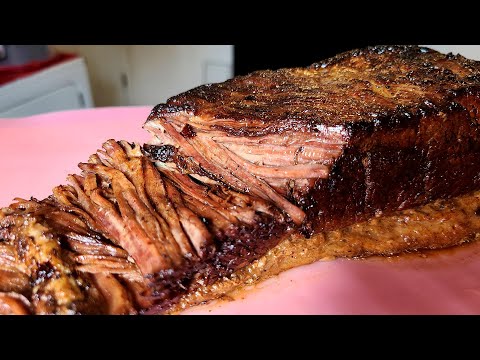 Oven Baked Brisket stuffed with garlic | How to prepare and bake a brisket