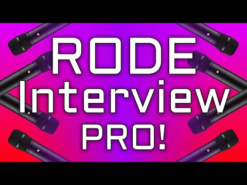 RODE Interview Pro: Wireless Handheld Interview Mic