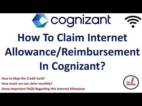 How To Claim Internet Reimbursement In Cognizant| How to Apply Internet Allowance In Cognizant? 📶 |