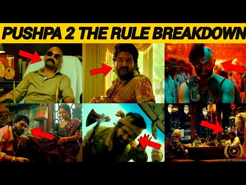 "Pushpa 2🔥Trailer Hidden Details"🔥l Allu Arjun🔥l Sukumar Writings💥 l By Delite Cinemas 💫