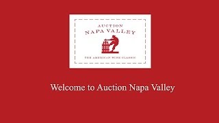 Welcome to Auction Napa Valley