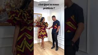 Chics modèles en pagne pour couple