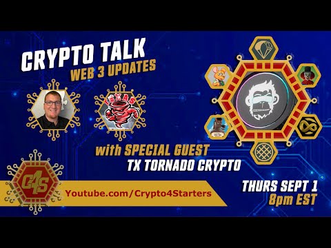 CRYPTO TALK LIVE! #PARA STAKIN LIVE! #METAMONKEYAI PRESALE ALMOST OVER! WITH TX TORNADO CRYTPO!