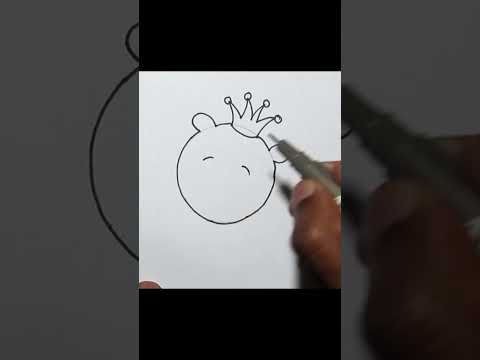 How to Drawing Cute Lion King for Kids | Art for Kids | Shorts