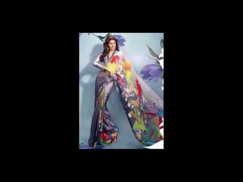 Latest Printed Designer Sarees