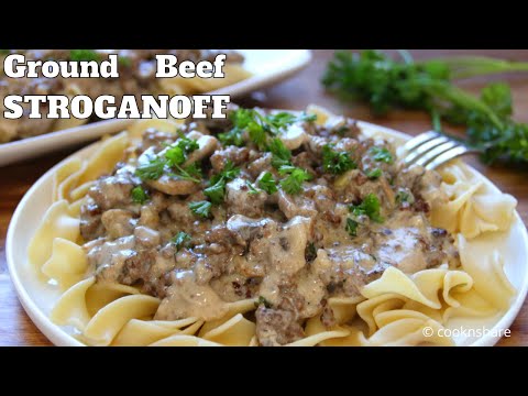 Budget-Friendly Ground Beef Stroganoff - 30 Minutes One Pan!