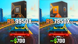 RYZEN 9 9950X vs RYZEN 9 7950X3D | Test in 6 Games