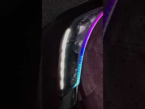 2019 Honda Accord Ultra Thin LED Headlight Strip Demo