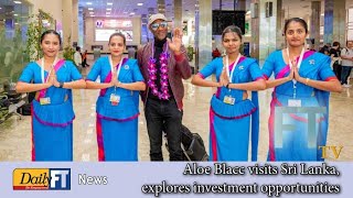 Aloe Blacc visits Sri Lanka, explores investment opportunities