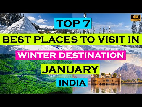 7 Best Place To Visit January In India |  Winter Destination In India #january