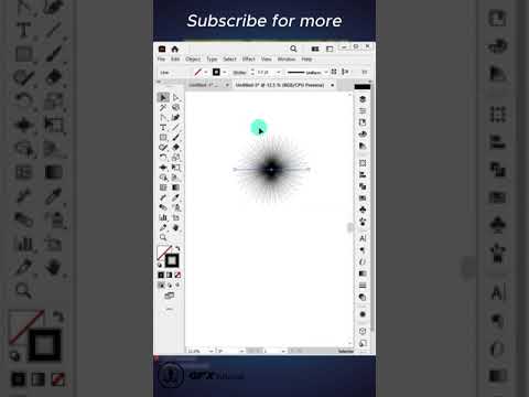 How to Create Abstract Jellyfish Effect in Adobe Illustrator | GFX Tutorial