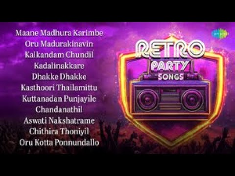 Retro Party Songs | Maane Madhura Karimbe | Oru Madurakinavin | Kalkandam Chundil