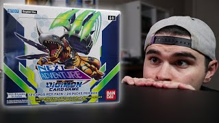 INSANE PULLS!! | Digimon TCG Set 7 Box Opening | Digimon Card Game Next Adventure