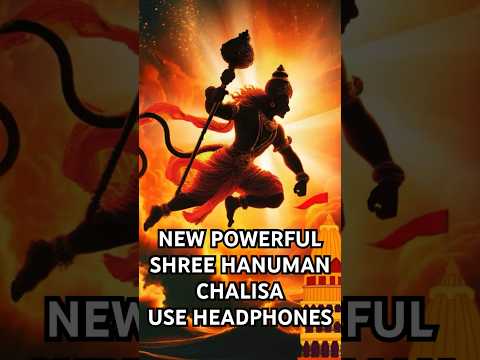 New Powerful Hanuman Chalisa Fast. Must Listen once and use Headphones 🎧 🙏🙏🚩🚩🚩🚩🚩