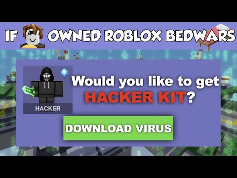 If HACKERS Owned ROBLOX BEDWARS (Terrible...)