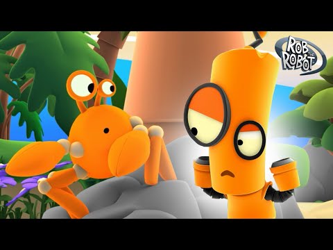 Orbit's A Little Crabby | Rob The Robot | Preschool Learning