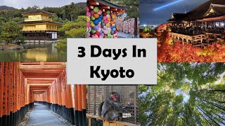 Kyoto Travel Guide: Kinkakuji, Arashiyama, Kiyomizu, Fushimi Inari, Eikando, Tokufuji, Kodaiji  ++