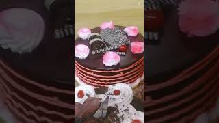 chocolate cake. 1pond chocolate cake|| new design cake || #cake #themedcake . #cakegalaxy. #shorts