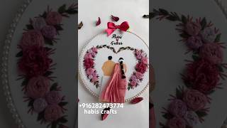 South indian wedding hoop making/beads sticking #shorts #southindianwedding