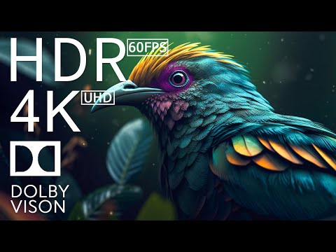 4K HDR 120fps Dolby Vision with Animal Sounds (Colorfully Dynamic) #69