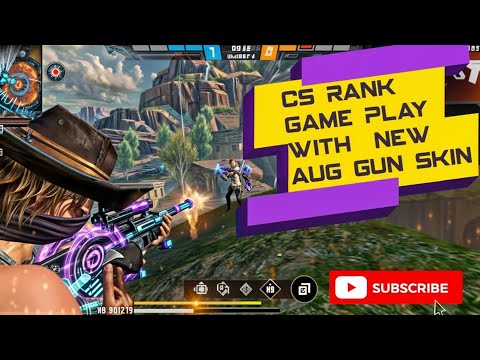 CS Rank Game Play With New AUG GUN SKIN |  সিএস র‌্যাঙ্ক গেম খেলুন নতুন অগ গুন স্কিন দিয়ে ।