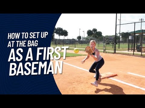 How To Set Up At The Bag As A First Baseman