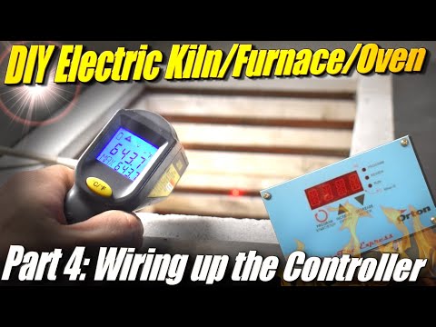 DIY Electric Heat Treat Oven/Kiln/Furnace Part 4: Wiring up the Orton Kiln Controller