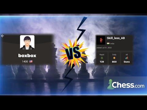 Me VS box box American chess streamer || #chess #vs #boxbox