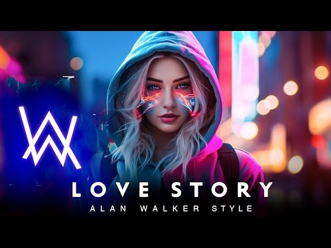 Alan Walker Style - Love Story | Alan walker style New song 2023 |Alan Walker Style Remix