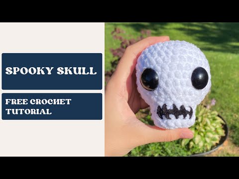 Crochet Skull | Halloween Crochet Tutorial