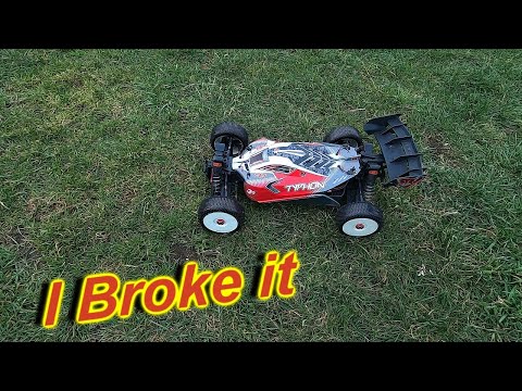 Arrma Typhon 3s, Hobbywing 4000kv Max 10 Combo