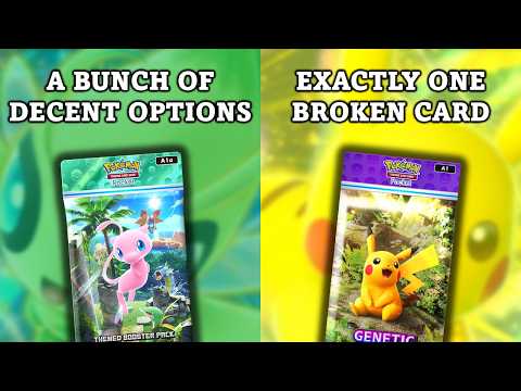 I Compared Every Pokémon TCG Pocket Pack