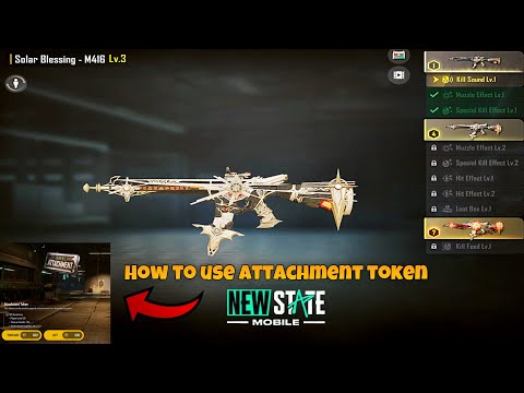 What is Attachment Token in NEW STATE Mobile | How to Use Attachment Token | Complete Guide