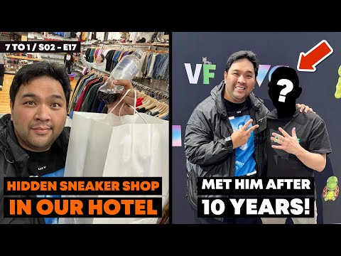 US Vlog 4: Secret Sneaker Shop in our Hotel?!