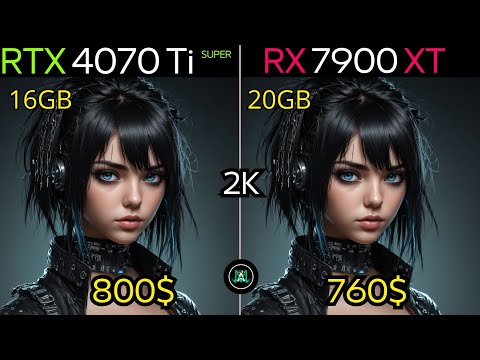 RTX 4070 Ti SUPER VS RX 7900 XT : 1440P GAMING TEST