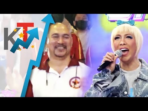 Vice Ganda, napansin ang lalaki sa likod ni Regine Tolentino habang nagsasayaw