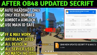 OB48 update no drag auto headshot config file free fire aimbot+aimlock | free fire Max headshot hack