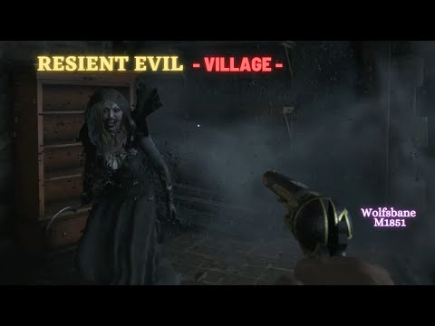 Resident Evil Village - Walkthrough Village of Shadows difficulty - Wolfsbane M1851 only