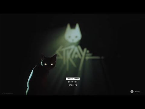 Stray - Main Menu (forest, piano music, cat sounds)