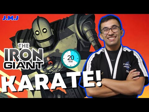 20 Minute Karate Lesson For Kids | Iron Giant | Dojo Go!