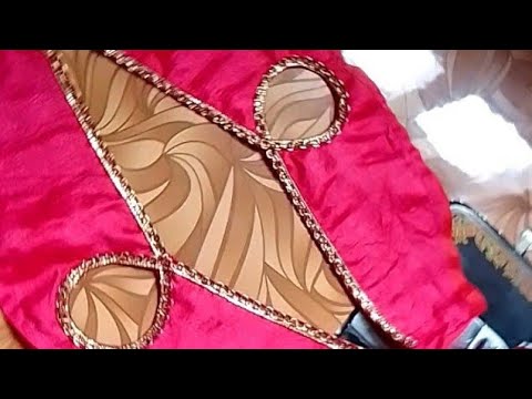 Beautiful Blouse Sleeve Design । Cutting And Settiching