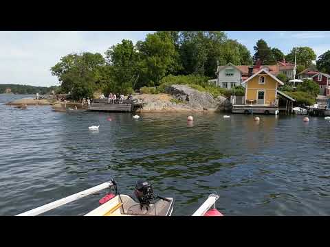 Vaxholm waterfront restaurant