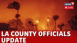 LIVE | Los Angeles Fire | 'Strong Winds and Low Humidity Heightens Fire Risk' | California | N18G