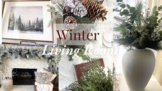 Winter decorate with me 2025 - Living Room Decorate 2025 - Winter Decor ideas - Cozy Inspiration