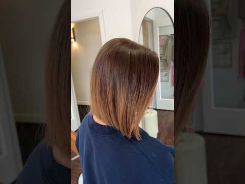 Rich + shiny again! #hair #haircut #haircare #hairstyles #hairtok #hairtutorial #haircolortutorial